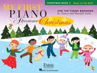Book Cover for My First Piano Adventure Christmas - Book C by Nancy Faber, Randall Faber