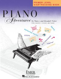 Book Cover for Piano Adventures - Sightreading Book - Primer Level by Nancy Faber, Randall Faber