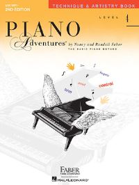Book Cover for Piano Adventures - Technique & Artistry Book - Level 4 by Nancy Faber, Randall Faber