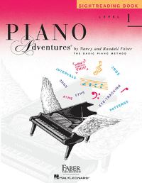 Book Cover for Piano Adventures - Sightreading Book - Level 1 by Nancy Faber, Randall Faber