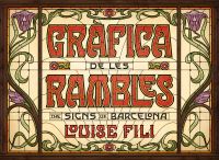Book Cover for Grafica De Les Rambles by Louise Fili