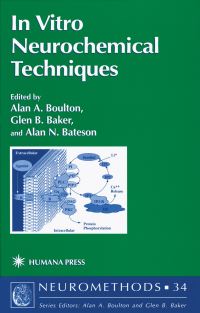 Book Cover for In Vitro Neurochemical Techniques by Alan A Boulton, Glen B Baker, Alan N Bateson