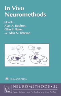 Book Cover for In Vivo Neuromethods by Alan A Boulton, Glen B Baker, Alan N Bateson