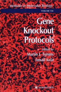 Book Cover for Gene Knockout Protocols by Martin J Tymms, Ismail Kola