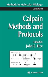 Book Cover for Calpain Methods and Protocols by John S Elce