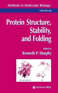 Book Cover for Protein Structure, Stability, and Folding by Kenneth P Murphy