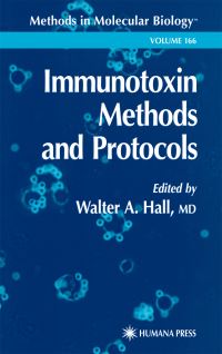 Book Cover for Immunotoxin Methods and Protocols by Walter A Hall