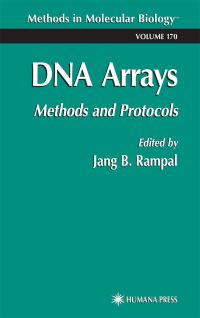 Book Cover for DNA Arrays by Jang B Rampal