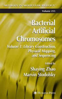 Book Cover for Bacterial Artificial Chromosomes by Shaying Zhao, Marvin Stodolsky