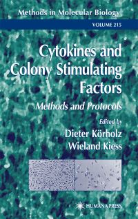 Book Cover for Cytokines and Colony Stimulating Factors by Dieter Körholz, Wieland Kiess
