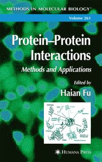 Book Cover for Protein'Protein Interactions by Haian Fu