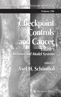 Book Cover for Checkpoint Controls and Cancer by Axel H Schönthal