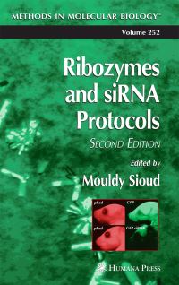 Book Cover for Ribozymes and siRNA Protocols by Mouldy Sioud