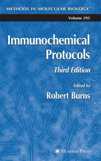 Book Cover for Immunochemical Protocols by Robert Burns