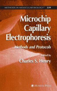 Book Cover for Microchip Capillary Electrophoresis by Charles Henry