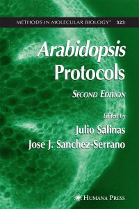 Book Cover for Arabidopsis Protocols, 2nd Edition by Julio Salinas, Jose J SanchezSerrano