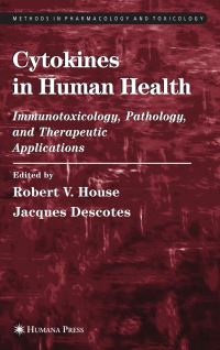 Book Cover for Cytokines in Human Health by Robert V House, Jacques Descotes