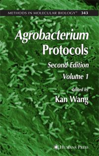 Book Cover for Agrobacterium Protocols by Kan Wang