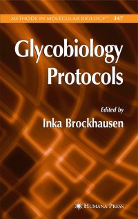 Book Cover for Glycobiology Protocols by Inka Brockhausen