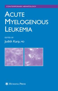 Book Cover for Acute Myelogenous Leukemia by Judith E Karp