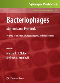 Book Cover for Bacteriophages by Martha R J Clokie, Andrew Kropinski