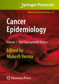 Book Cover for Cancer Epidemiology by Mukesh Verma