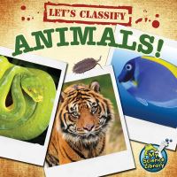 Book Cover for Let's Classify Animals! by Kelli L Hicks
