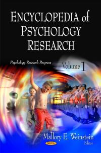 Book Cover for Encyclopedia of Psychology Research by Mallory E. Weinstein