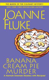 Book Cover for Banana Cream Pie Murder by Joanne Fluke