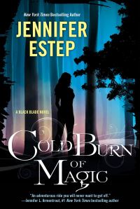 Book Cover for Cold Burn of Magic by Jennifer Estep