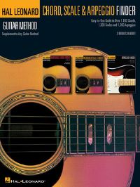 Book Cover for Guitar Chord Scale and Arpeggio Finder Hal Leonard Guitar Method Easy Guide to Over 1 100 Chords 1 300 Scales and 1 300 Arpeggios Complete Guitar Reference Book by Hal Leonard Corp