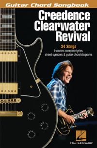 Book Cover for Creedence Clearwater Revival Guitar Chord Songbook - 34 Classic Rock Hits With Lyrics and Chords Easy Guitar Songbook for Acoustic and Electric Players Hal Leonard Music Book for All Skill Levels by Creedence Clearwater Revival
