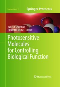 Book Cover for Photosensitive Molecules for Controlling Biological Function by James J Chambers, Richard H Kramer