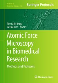Book Cover for Atomic Force Microscopy in Biomedical Research by Pier Carlo Braga, Davide Ricci