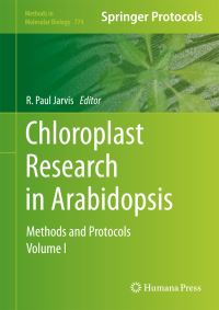 Book Cover for Chloroplast Research in Arabidopsis by R Paul Jarvis