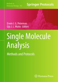Book Cover for Single Molecule Analysis by Erwin J G Peterman, Gijs J L Wuite