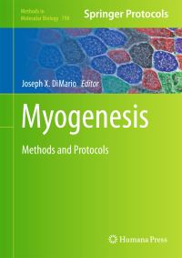 Book Cover for Myogenesis by Joseph X DiMario
