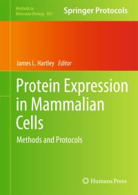 Book Cover for Protein Expression in Mammalian Cells by James Hartley