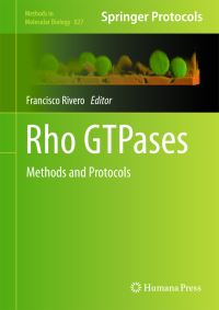 Book Cover for Rho GTPases by Francisco RiveroCrespo