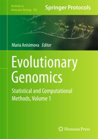 Book Cover for Evolutionary Genomics by Maria Anisimova