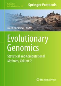 Book Cover for Evolutionary Genomics Volume 2 by Maria Anisimova
