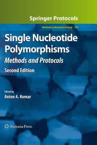 Book Cover for Single Nucleotide Polymorphisms by Anton A Komar