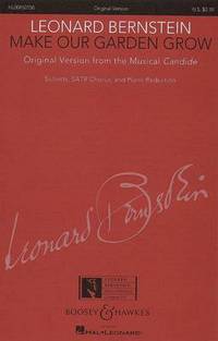 Book Cover for Make Our Garden Grow for SATB and Piano by David Ladd
