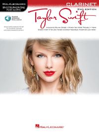 Book Cover for Taylor Swift - Clarinet Play-Along Book/Online Audio by Bill Gibson