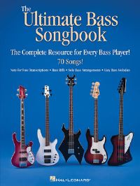 Book Cover for The Ultimate Bass Songbook by Hal Leonard Corp