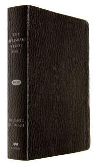 Book Cover for The Jeremiah Study Bible, NKJV: Black LeatherLuxe® by Dr David Jeremiah