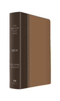 Book Cover for The Jeremiah Study Bible, NIV: (Brown W/ Burnished Edges) Leatherluxe® w/Thumb Index by Dr David Jeremiah