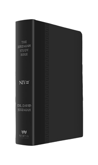 Book Cover for The Jeremiah Study Bible, NIV: (Black W/ Burnished Edges) Leatherluxe® by Dr David Jeremiah