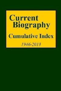 Book Cover for Current Biography by HW Wilson