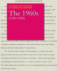 Book Cover for Defining Documents in American History. The 1960S (1960-1969) by 